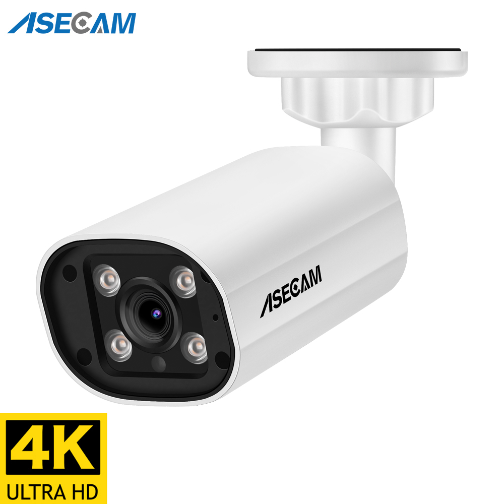 Outdoor Lighting Under Roof - ASECAM 8MP POE IP Kamera 4K