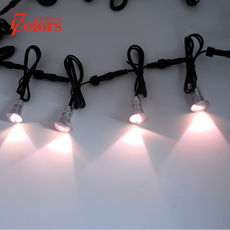 Outdoor Lighting Ground Fixtures - Doppelter Anschluss, wasserdicht, für Bodentreppen, Stufen,