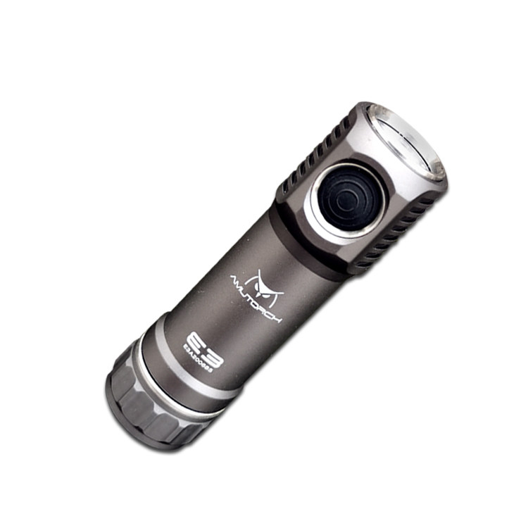 Outdoor Lighting Lumen - Amutorch E3 3000 Lumen 21700 Dreifach-LED-Taschenlampe