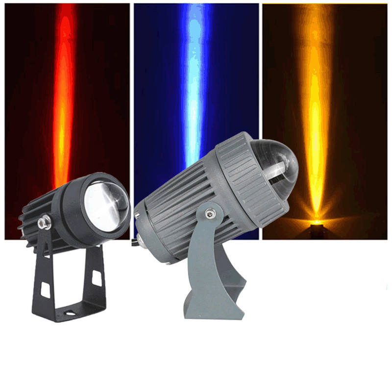 Outdoor Lighting With Outlet - 10W LED-Wandstrahler für den Außenbereich, Landschaftsbeleuchtung,