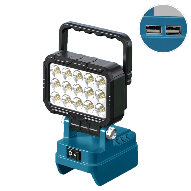 Outdoor Lighting Milwaukee - Tragbare Arbeitsleuchte für Zuhause, Taschenlampe für