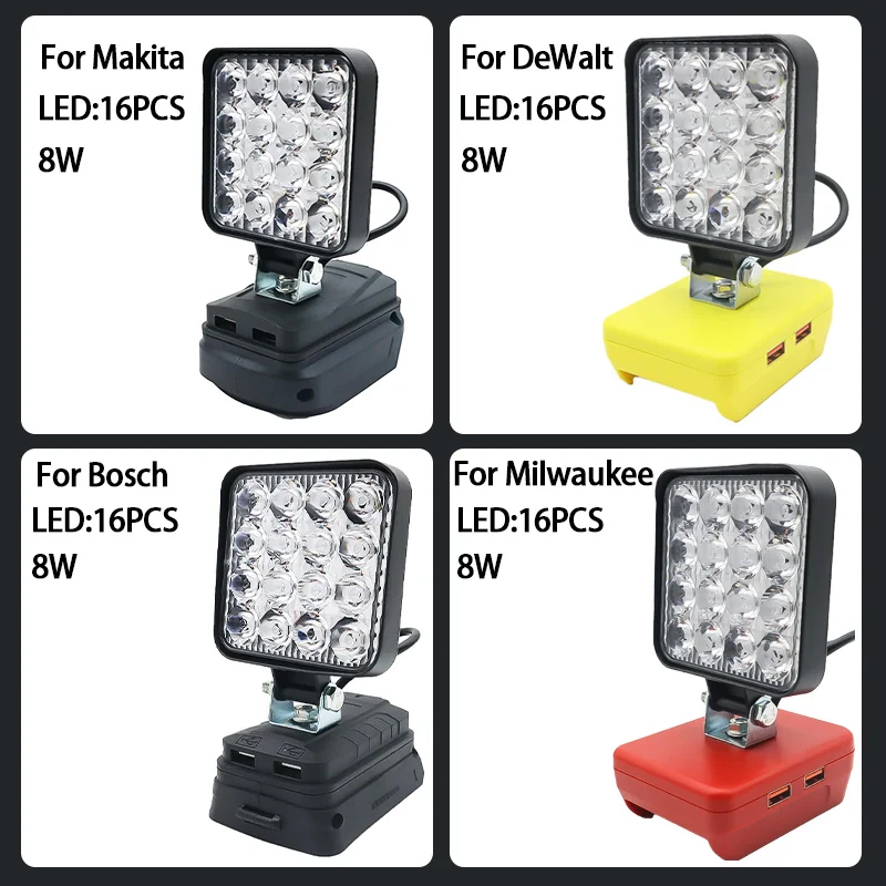 Outdoor Lighting Milwaukee - Led-Licht Für Dewalt Für Milwaukee Für