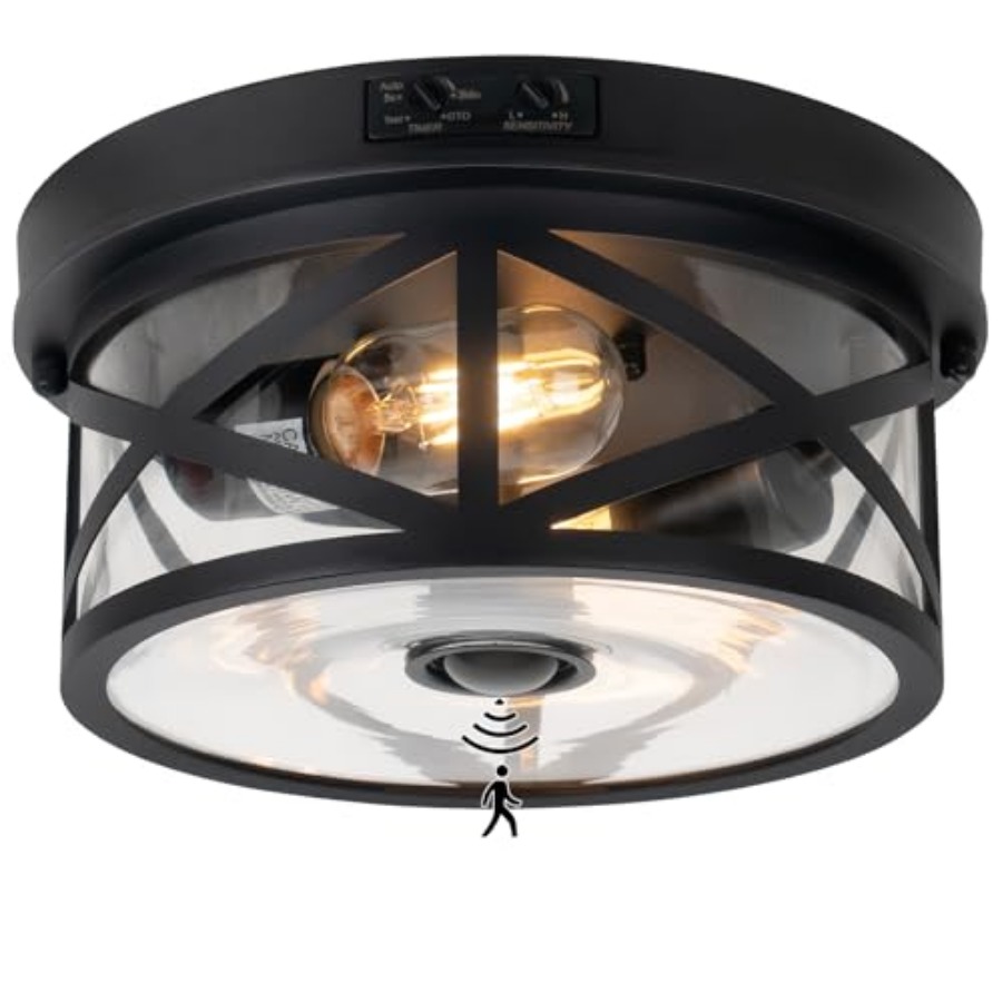 Outdoor Lighting Sensor - Deckenleuchte mit Bewegungsmelder für den Außenbereich,