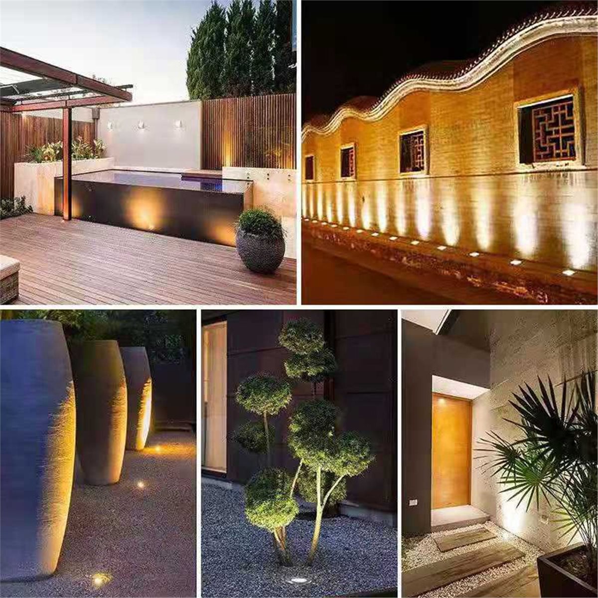 Outdoor Lighting Ground Fixtures - AA19 Untergrund-Leuchtengehäuse für Bodeneinbauleuchten im Außenbereich