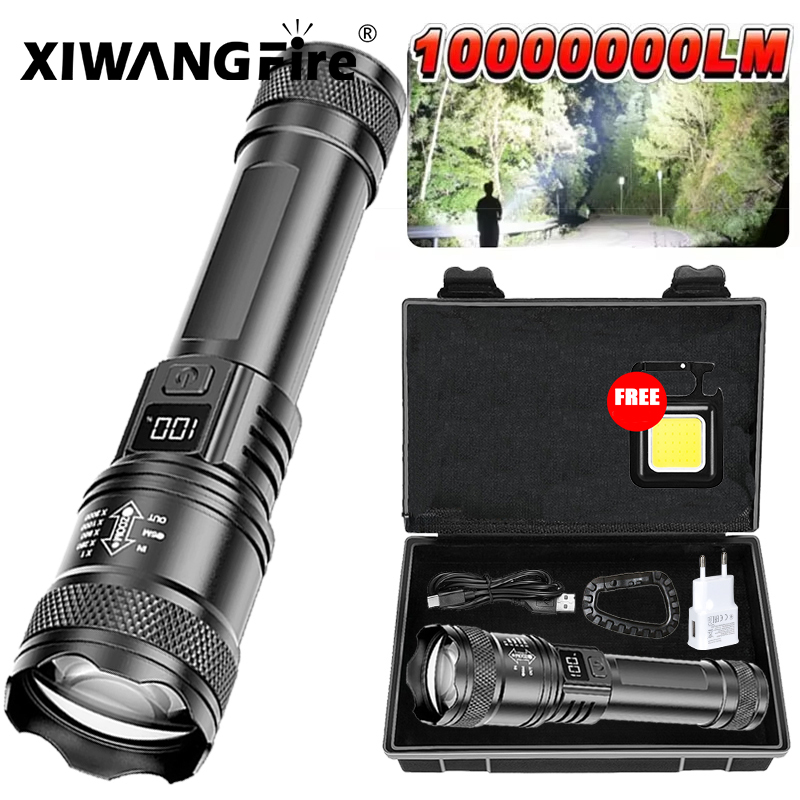 Outdoor Lighting Lumen - Ultrahelle LED-Taschenlampe, 2000 lm, Typ C,