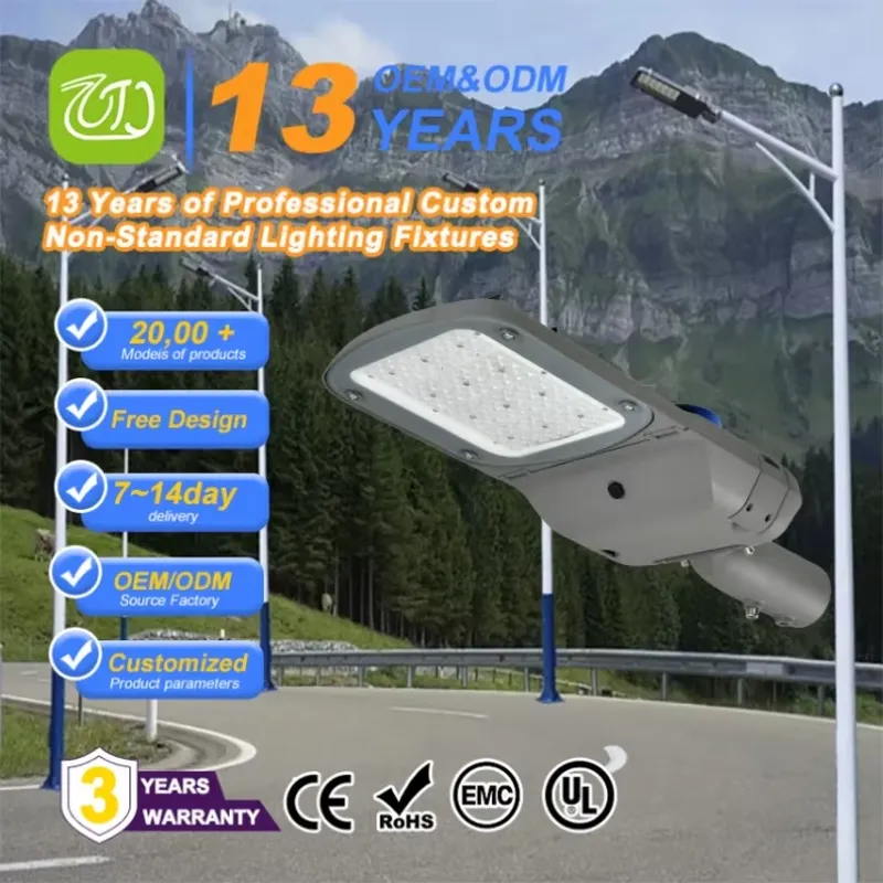 Outdoor Lighting Lumen - LED-Straßenleuchte für Außenbeleuchtung IP66 Wasserdicht Hohe