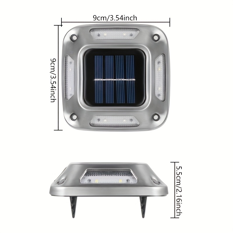 8 Stück Solar-Wegeleuchten für – Outdoor Lighting Ground Fixtures Bewertung und Preis