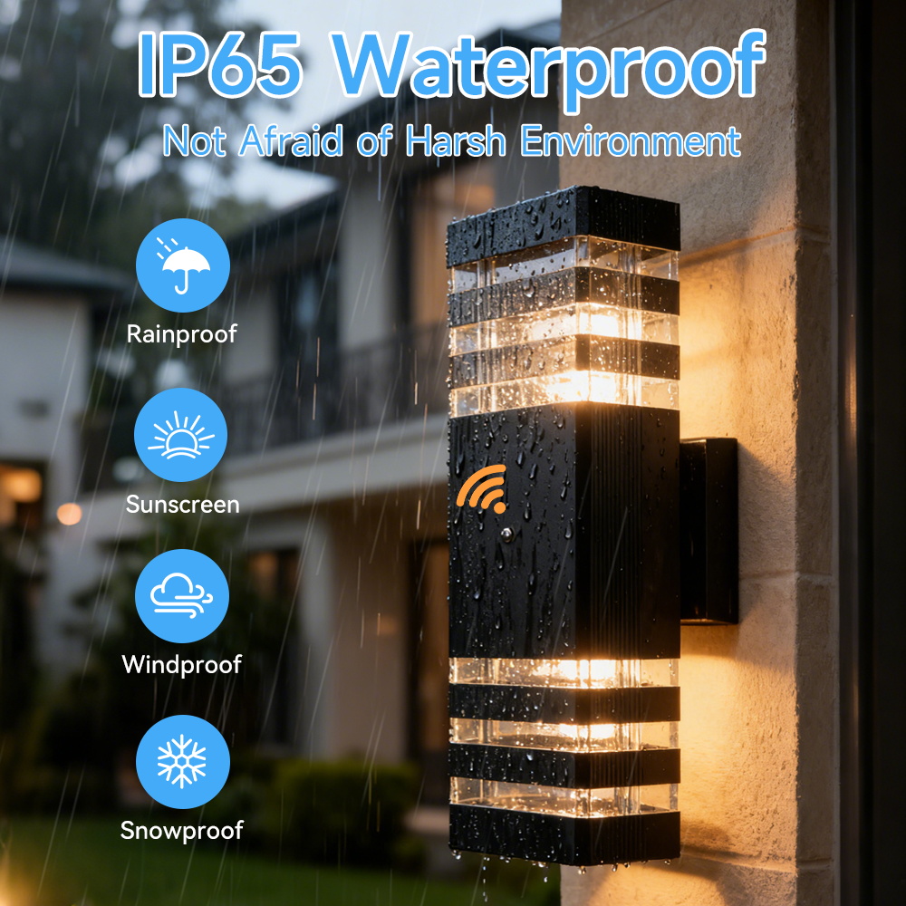 Sensor-Licht Außenwandleuchte  – Outdoor Lighting With Outlet Bewertung und Preis