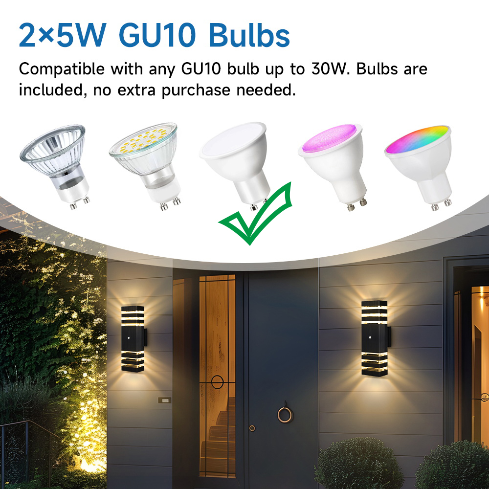 Sensor-Licht Außenwandleuchte  – Outdoor Lighting With Outlet Bewertung und Preis