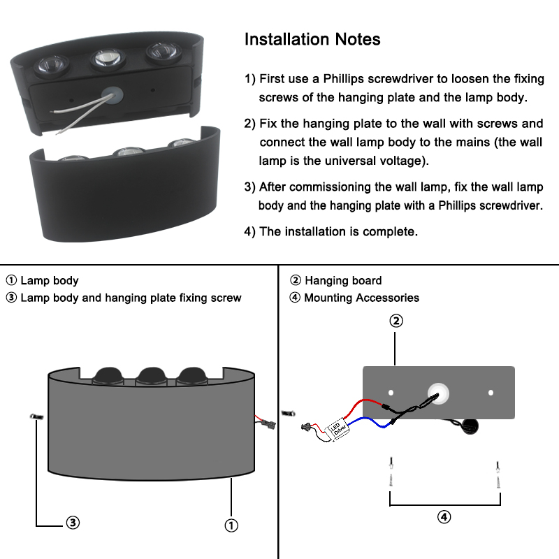 2W 4W 6W 8W 10W 12W LED-Wandle – Outdoor Lighting With Outlet Bewertung und Preis