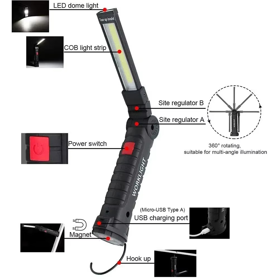 Tragbare LED-Taschenlampe mit  – Outdoor Lighting Lumen Bewertung und Preis