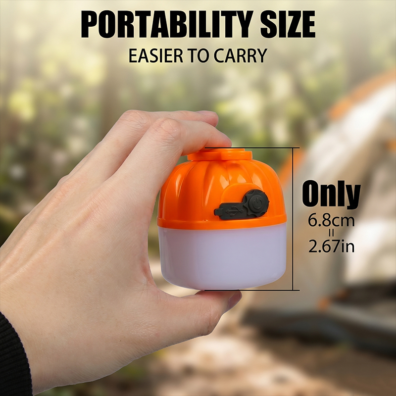 Mini Tragbare LED-Kürbislampe  – Outdoor Lighting Lumen Bewertung und Preis