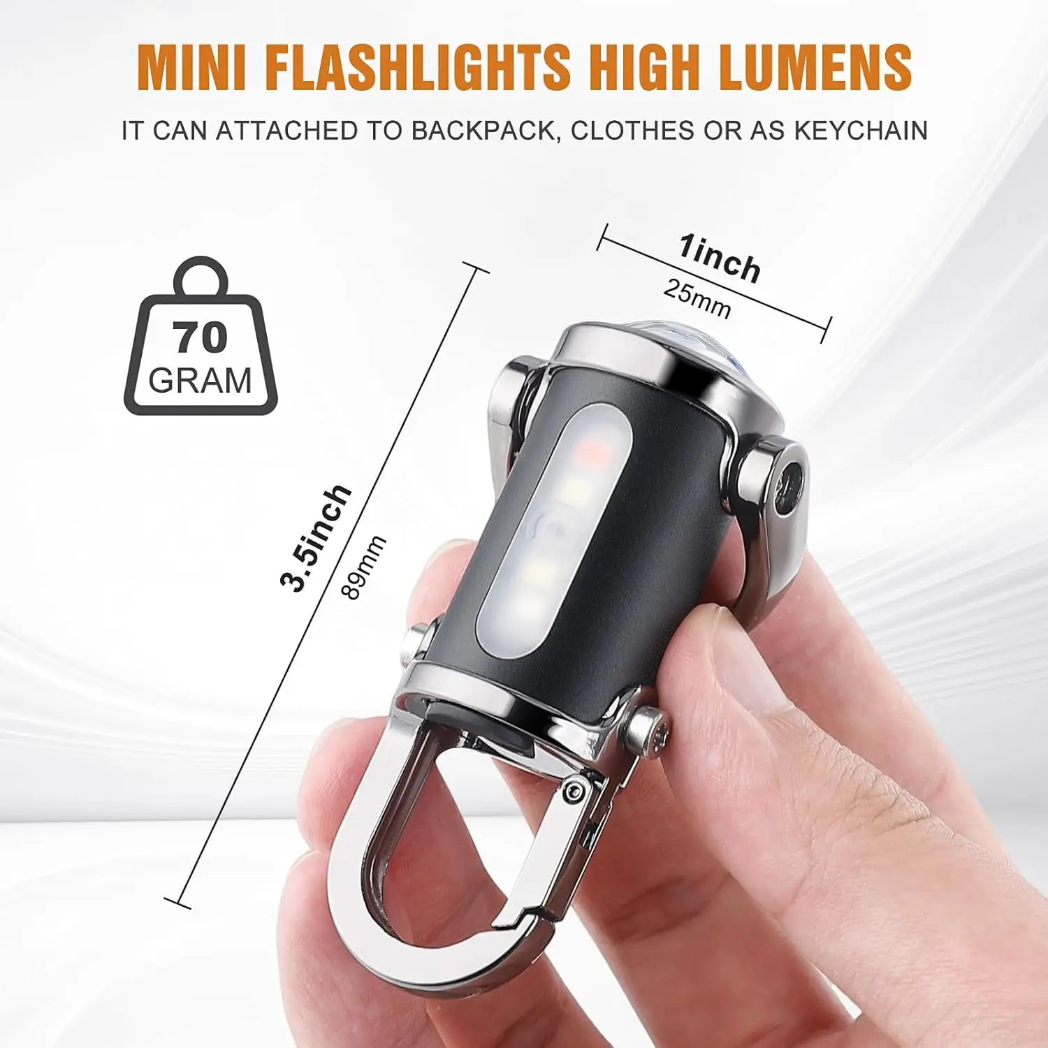 Mini-Schlüsselanhänger-Taschen – Outdoor Lighting Lumen Bewertung und Preis