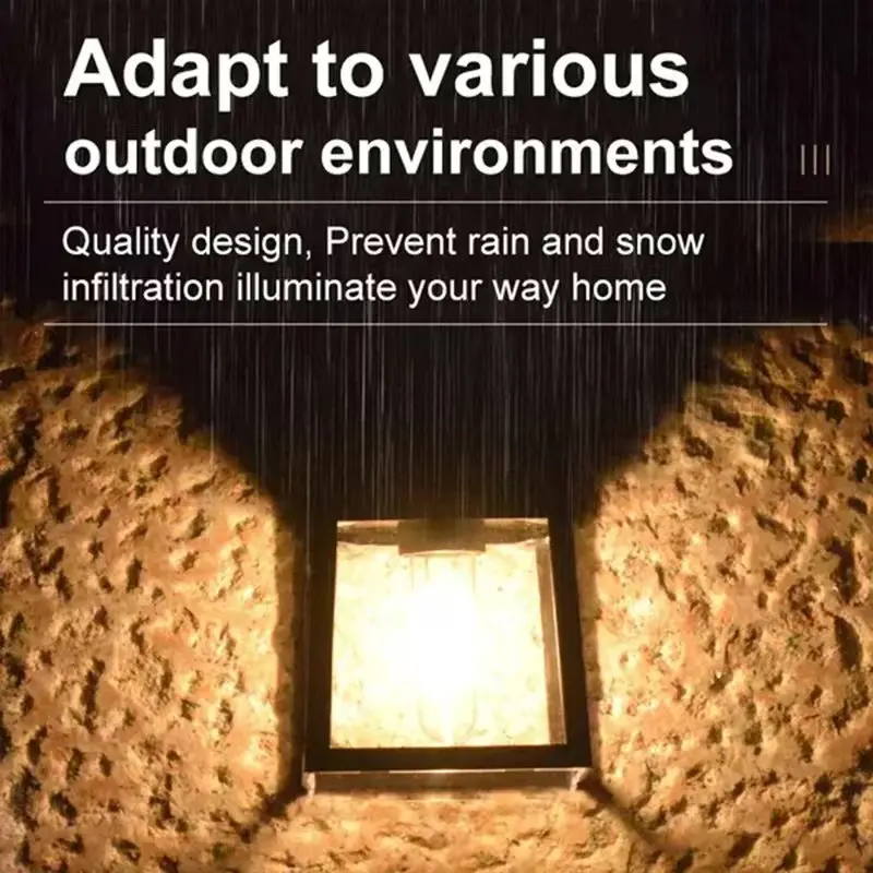 Solare Außenwandleuchte mit Be – Outdoor Lighting Lumen Bewertung und Preis