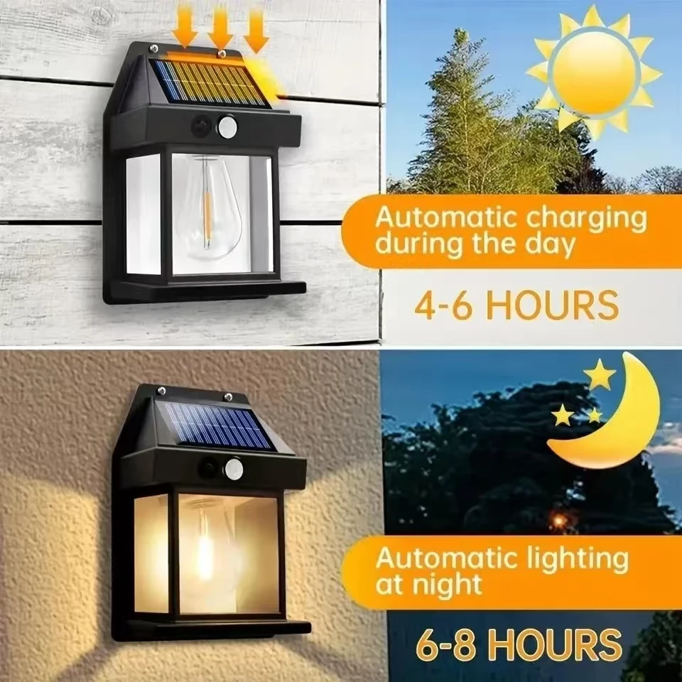 Solare Außenwandleuchte mit Be – Outdoor Lighting Lumen Bewertung und Preis
