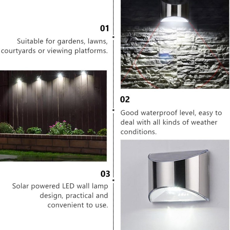2Pcs Solar Garten Licht Edelst – Outdoor Lighting With Outlet Bewertung und Preis