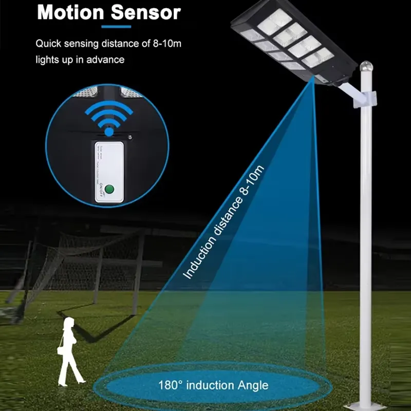 9W Solar-LED-Straßenleuchte fü – Motion Sensor Outdoor Bewertung und Preis