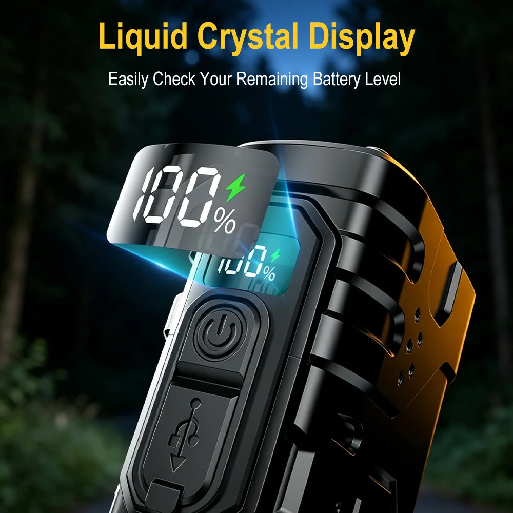 BORUIiT Handkurbel-EDC-LED-Tas – Outdoor Lighting Lumen Bewertung und Preis