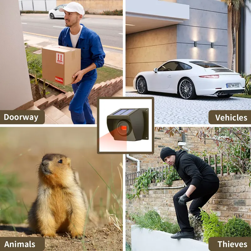 Solarbetriebenes drahtloses Ei – Motion Sensor Outdoor Bewertung und Preis