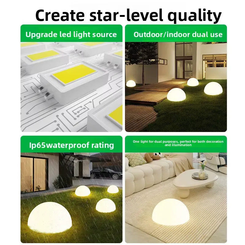 Moderne Solar-Rasenleuchte IP6 – Outdoor Lighting Ground Fixtures Bewertung und Preis