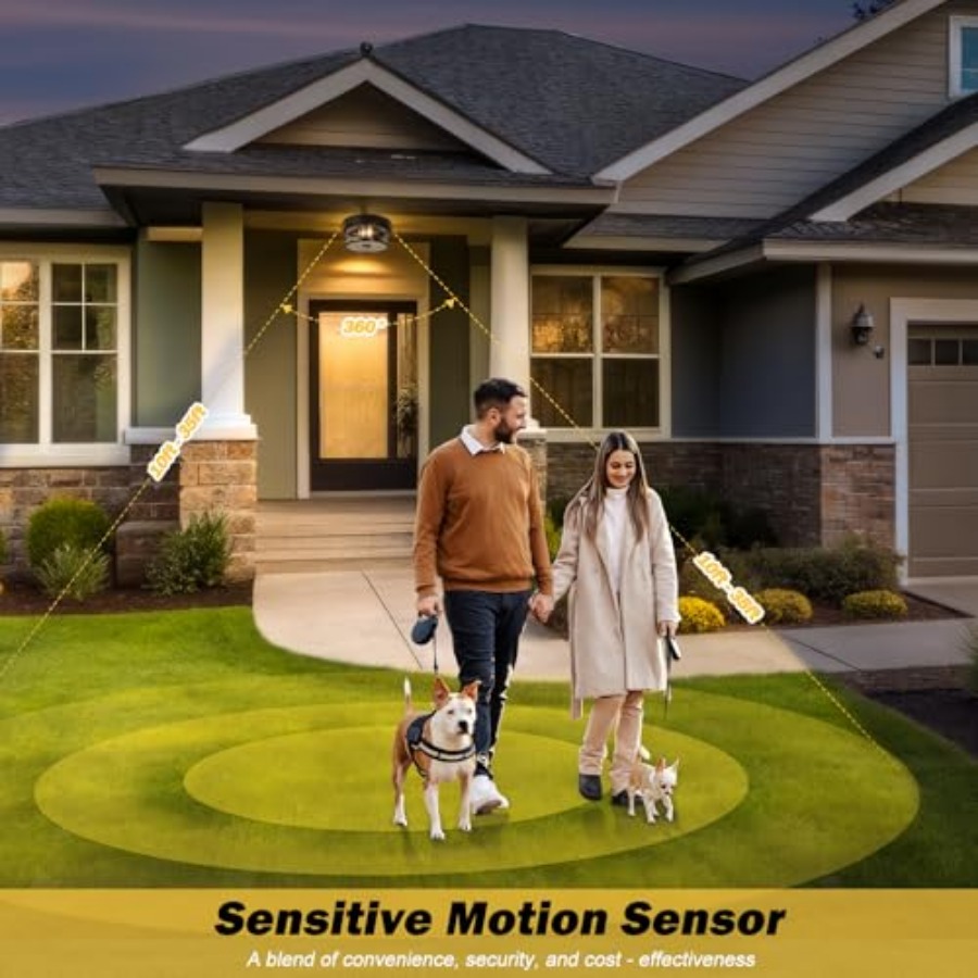 Deckenleuchte mit Bewegungsmel – Outdoor Lighting Sensor Bewertung und Preis